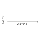 PC71_12 Cover FLAT f. LED Eckprofil Exo-V1 | Polycarbonat