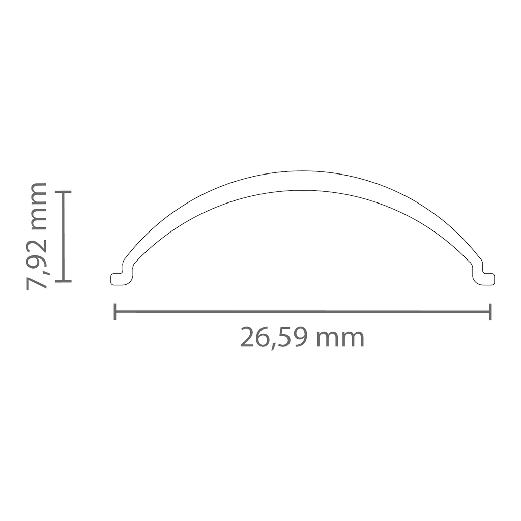 [412001002514] PC72_12 Cover HALF-ROUND f. LED Eckprofil Exo-V1 | Polycarbonat (Opal Satiniert (FENIX), 2M)