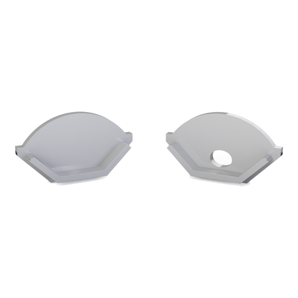 [510003528610] CAP-V1 Endkappe | HALF-ROUND