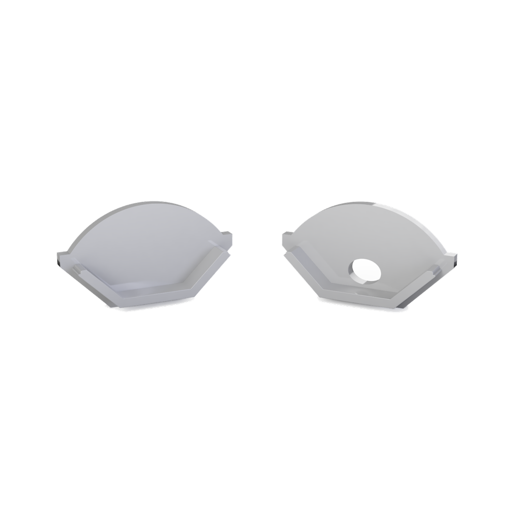 [510003528610] CAP-V1 Endkappe | HALF-ROUND