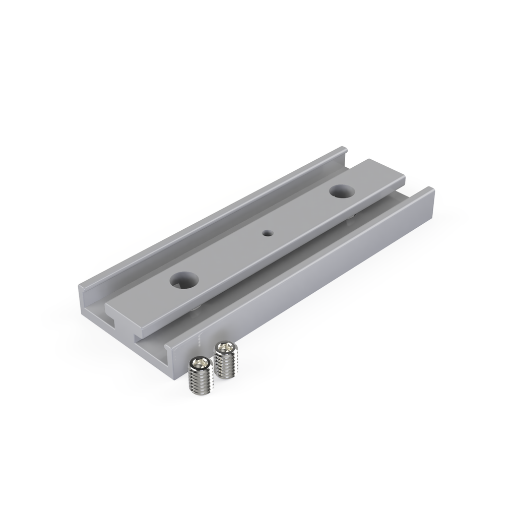 [530005118020] CON-N2 Verbinder 180° (Schwarz RAL9005)