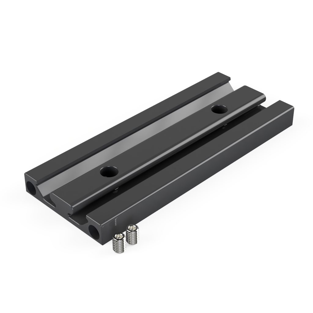 [530007129815] CON-N3 Verbinder 180° (Schwarz RAL9005)