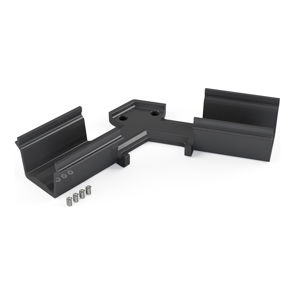 [530007432402] CON-TI1 Verbinder 120° (Schwarz RAL9005 (FENIX))