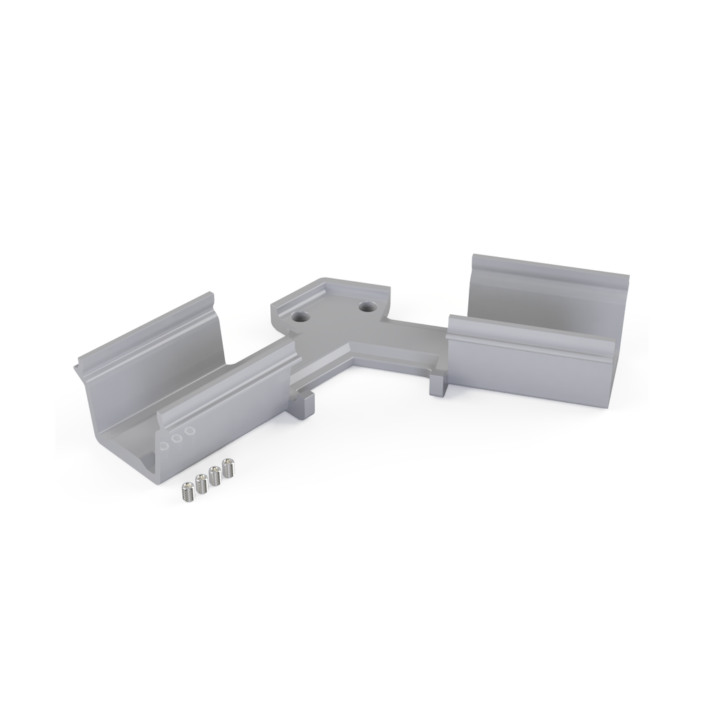 [530007432402] CON-TI1 Verbinder 120° (Schwarz RAL9005)