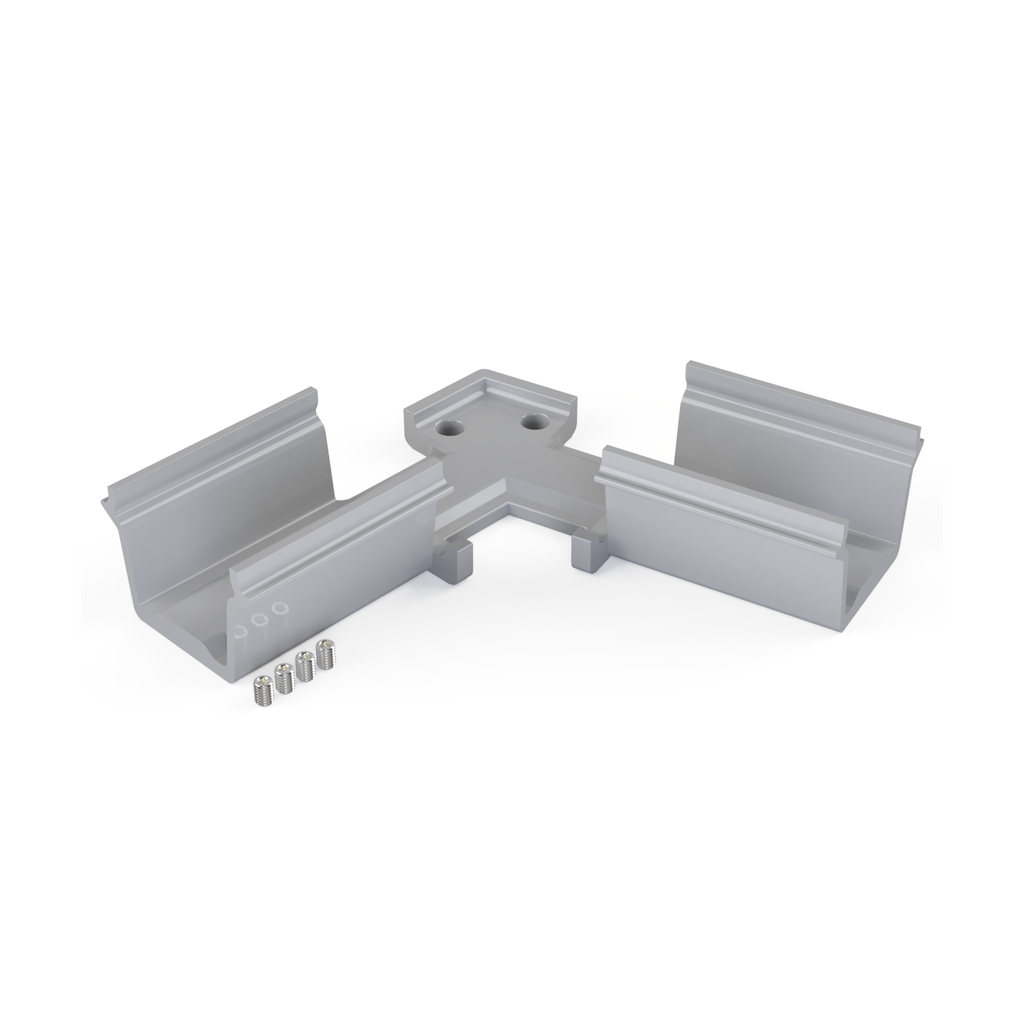 [530008432402] CON-TI1 Verbinder 135° (Schwarz RAL9005)