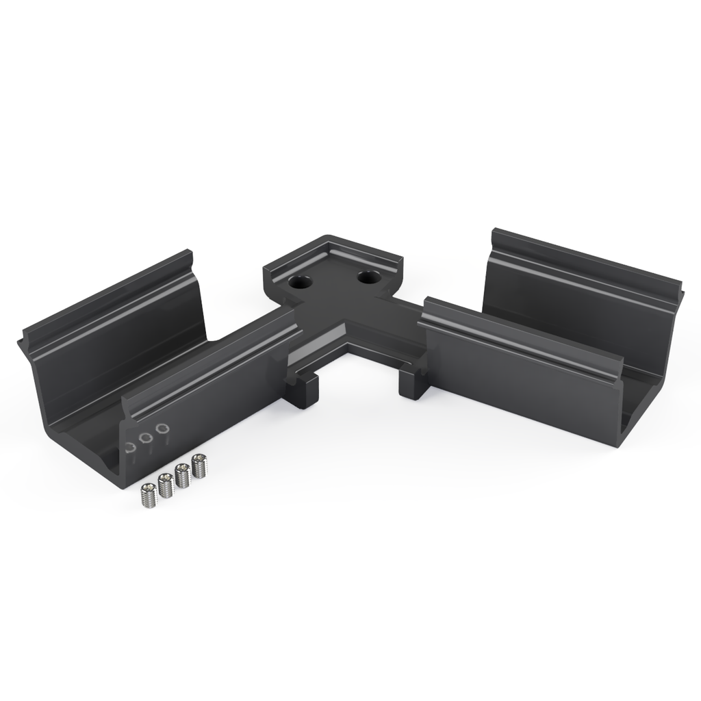 [530008432402] CON-TI1 Verbinder 135° (Schwarz RAL9005)