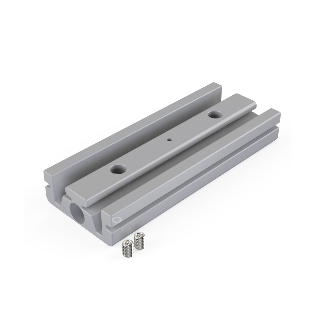 [530009129830] CON-N4 Verbinder 180° (Schwarz RAL9005)