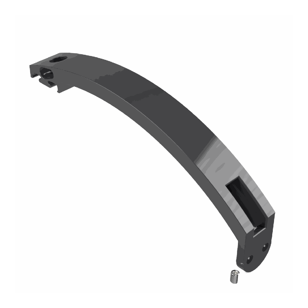 [530012118020] LAM-N2 Lampenarm (Schwarz RAL9005)
