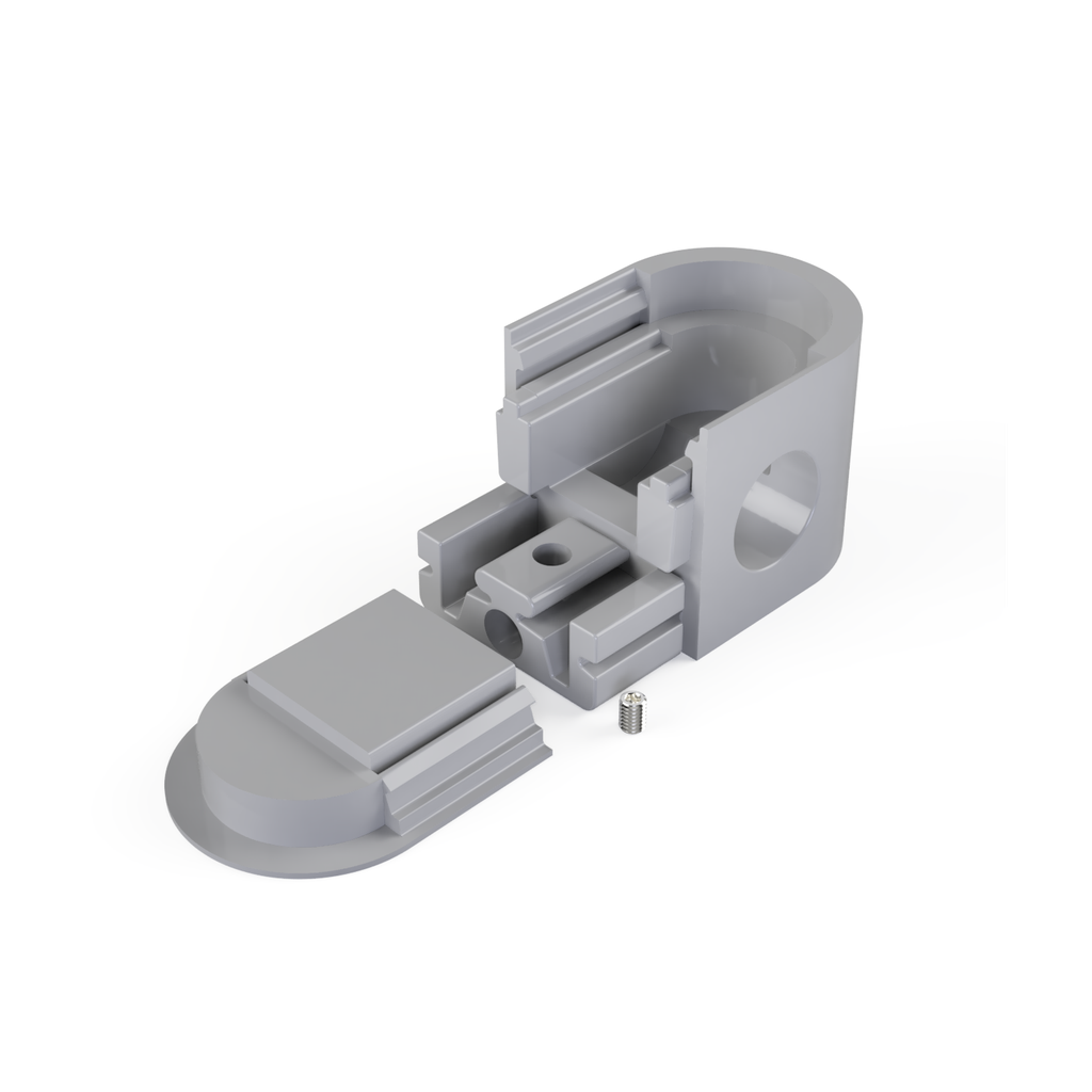 END-N4 Endstück Rund Öffnung | rechts