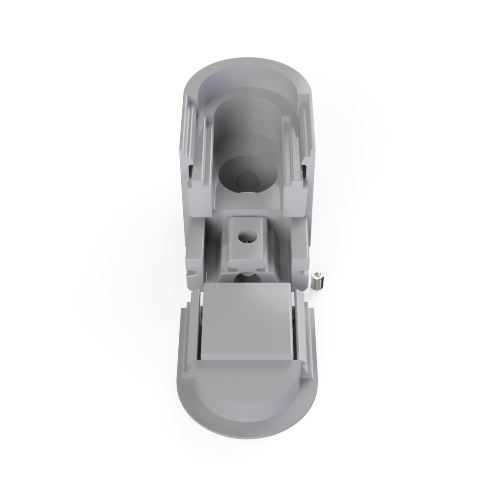 END-N4 Endstück Rund Öffnung | unten