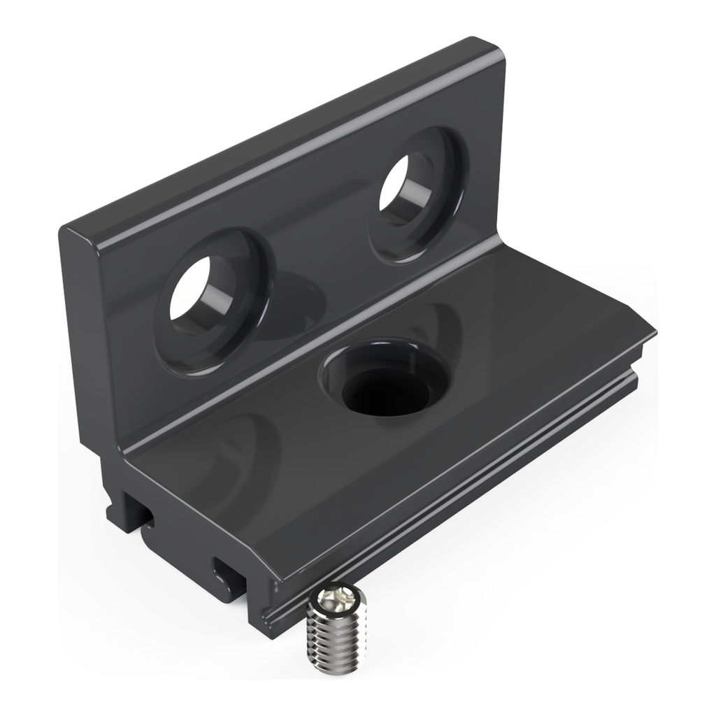 [530019113315] WAN-A2 Wandhalterung (Schwarz RAL9005 (FENIX))