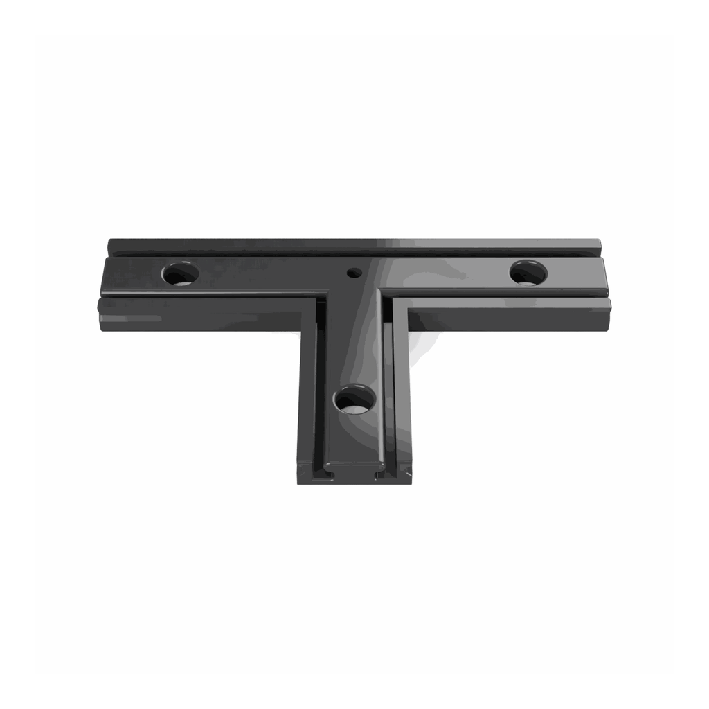 [530022113315] CON-A2 Verbinder T (Schwarz RAL9005 (FENIX))