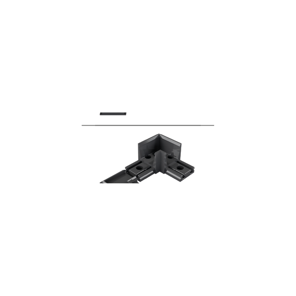 [530024113315] VMD-A2 Inneneckverbinder 90° (Schwarz RAL9005)