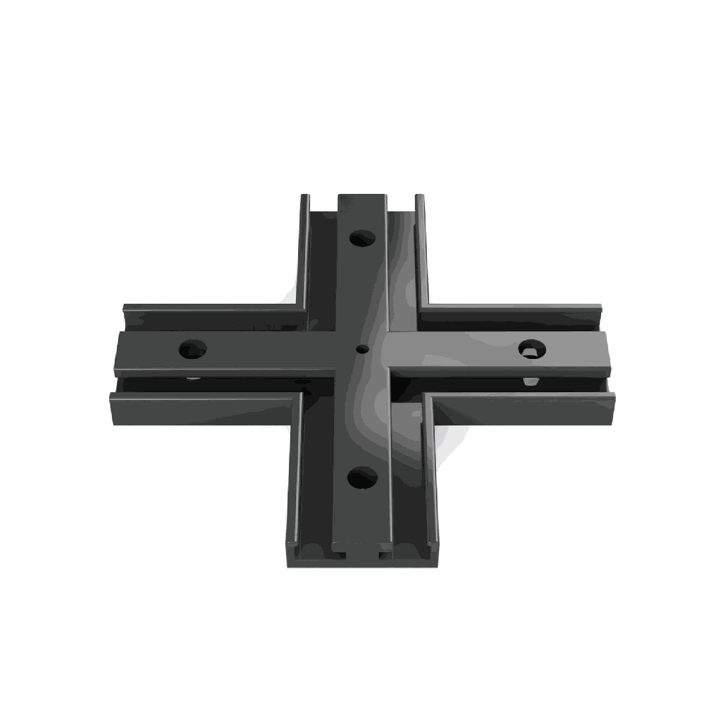 [530024118020] CON-N2 Verbinder X (Schwarz RAL9005)