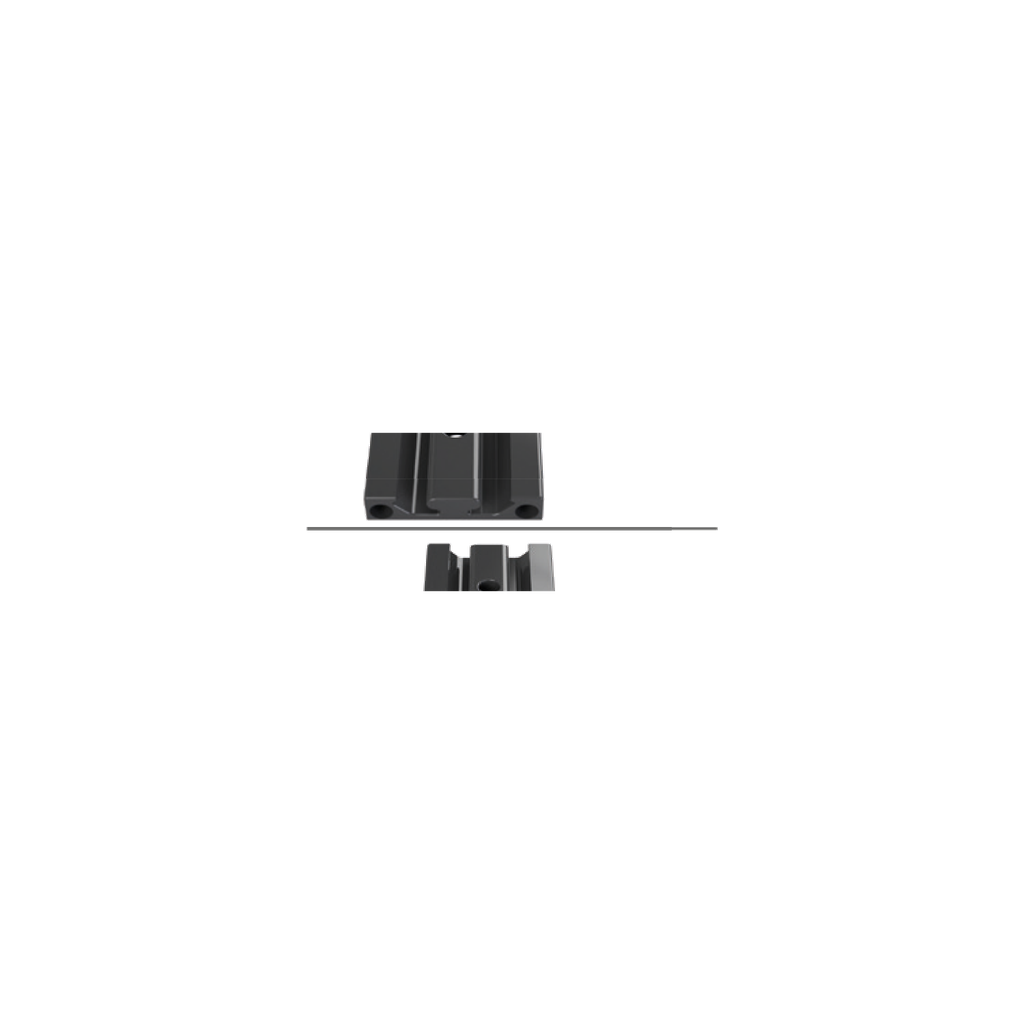 [530028129815] CON-N3 Verbinder 90° Ausseneck (Schwarz RAL9005)