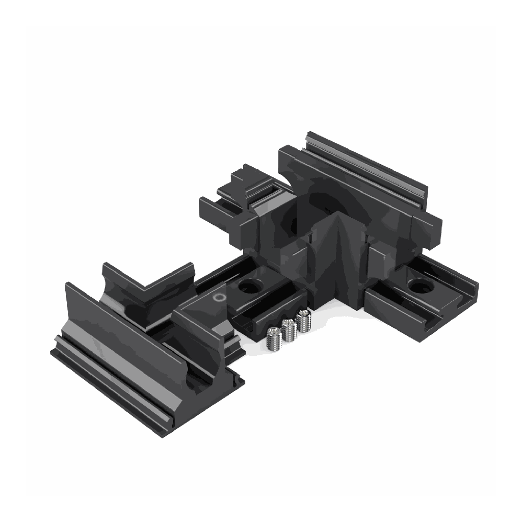[530033118020] VMD-N2 T-Stück (Schwarz RAL9005)