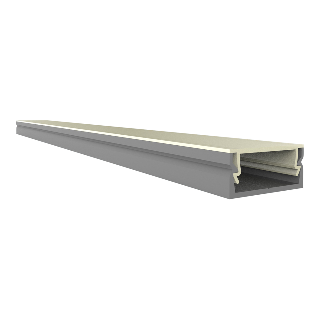 [612000114707] EXO-NLN1 AUFBAU PROFIL | 2M | LED MAX.14MM | ULTRAFLAT (Aluminium Eloxiert (FENIX))