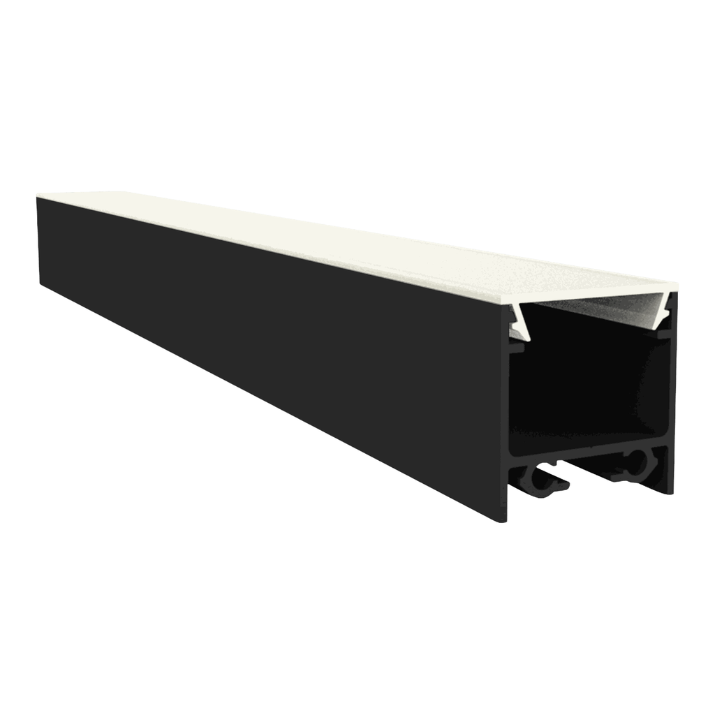 [612000118020] EXO-N2 AUFBAU PROFIL | LED MAX.16MM | FLAT (Aluminium Eloxiert (FENIX), 2M)