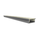 EXO-NLN1F EINBAU PROFIL | 2M | LED MAX.14MM | ULTRAFLAT+WINGS