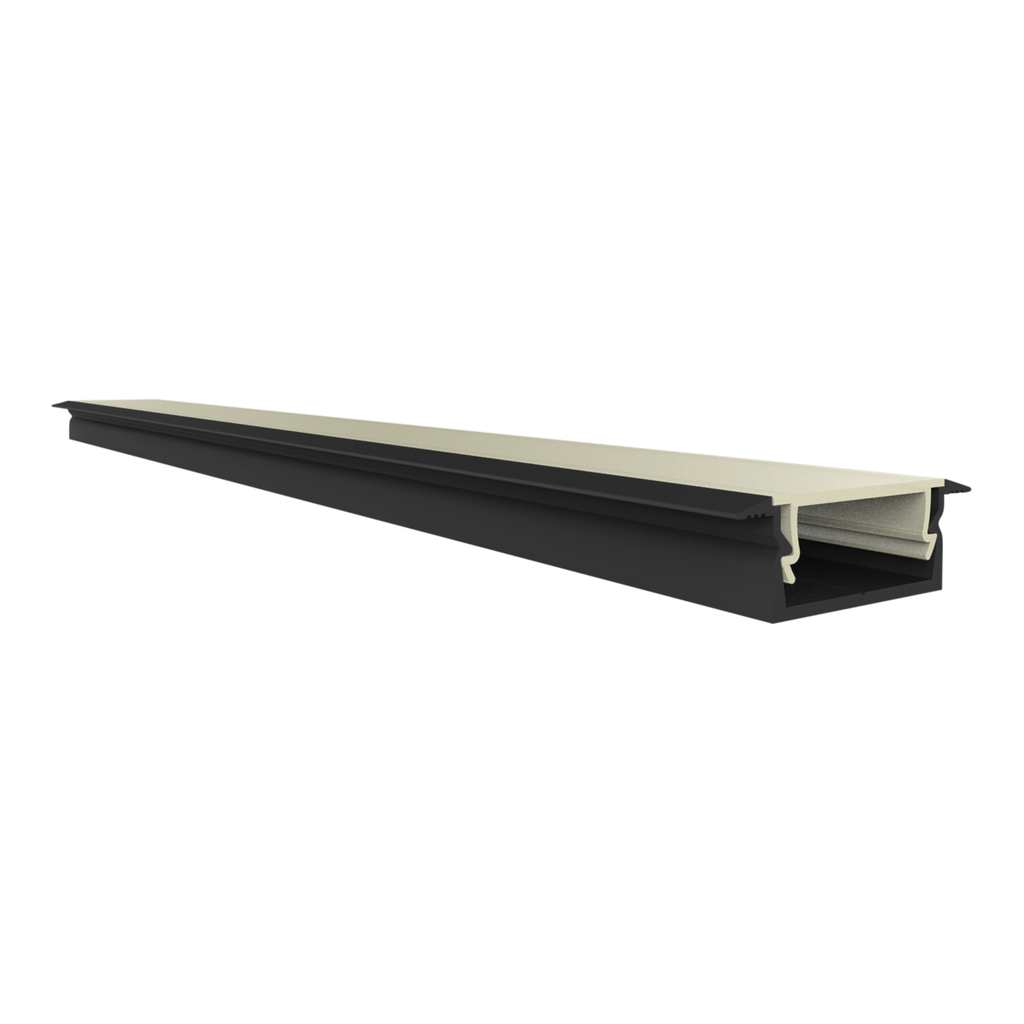 EXO-NLN1F EINBAU PROFIL | 2M | LED MAX.14MM | ULTRAFLAT+WINGS