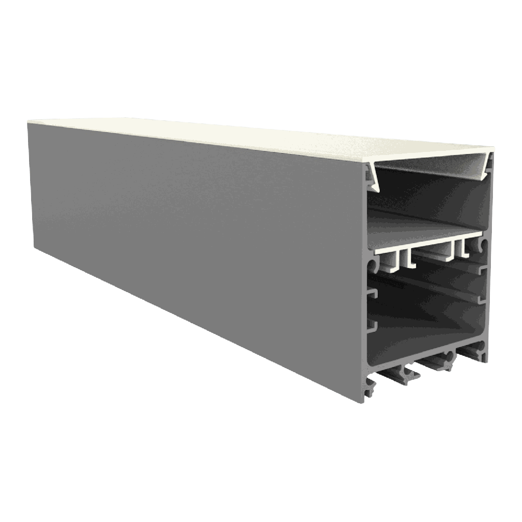 EXO-TI1-2 LEUCHTEN PROFIL | 3M | ALUMINIUM ELOXIERT | LED MAX.32MM | EXTRAWIDE
