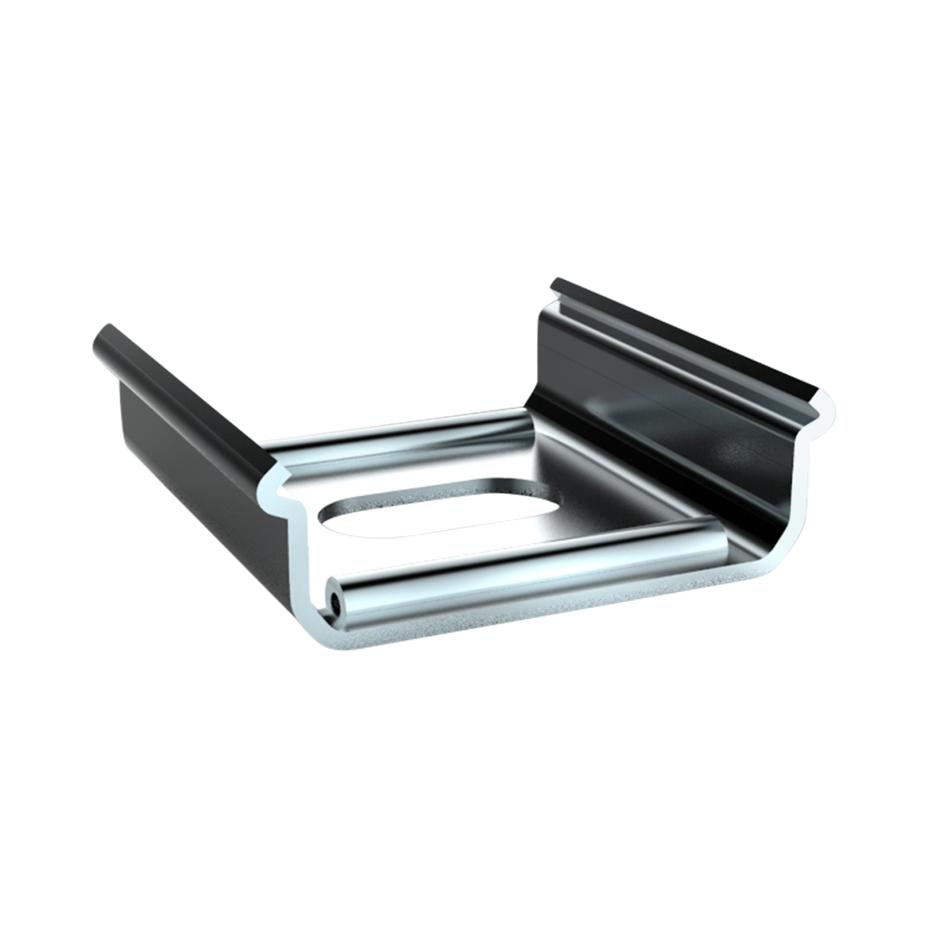 [311000000003] SPS-A2_13/A2F_13 Montageklammer SpringSteel f. LED Alu-Profile Exo-A2_13 u. A2F_13 | silber