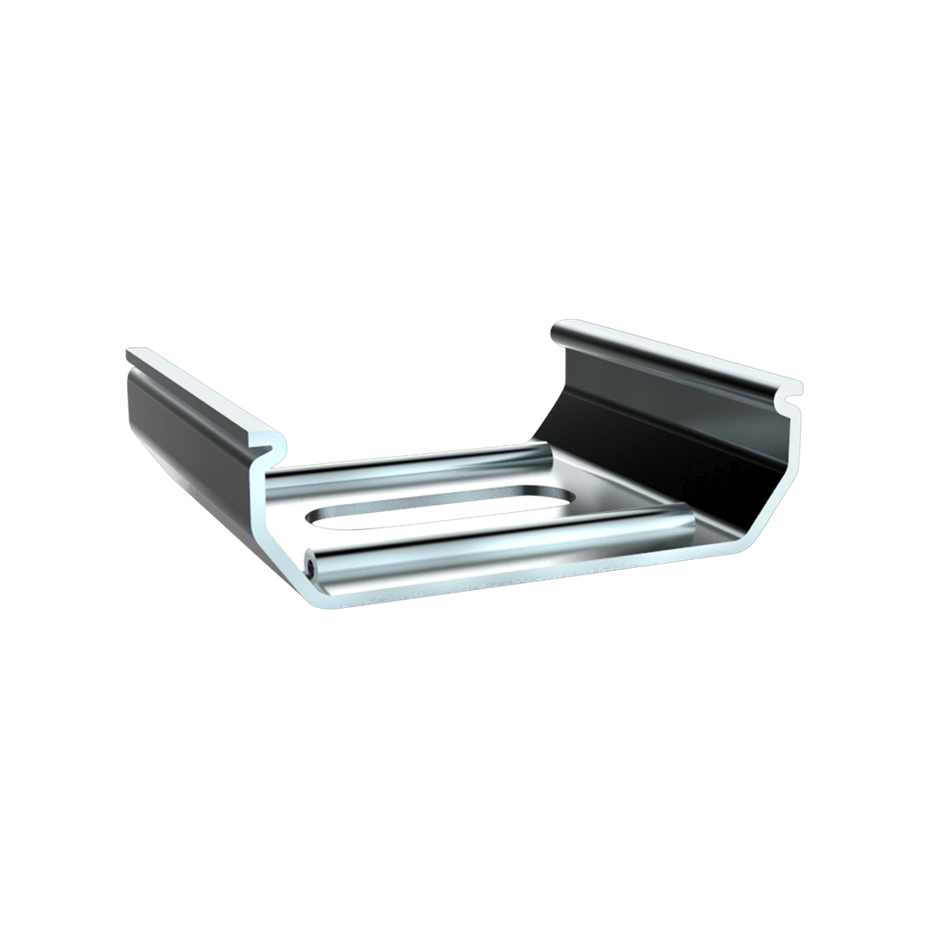 SPS-N2_16 Montageklammer SpringSteel f. LED Alu-Aufbauprofil Exo-N2_16 | silber