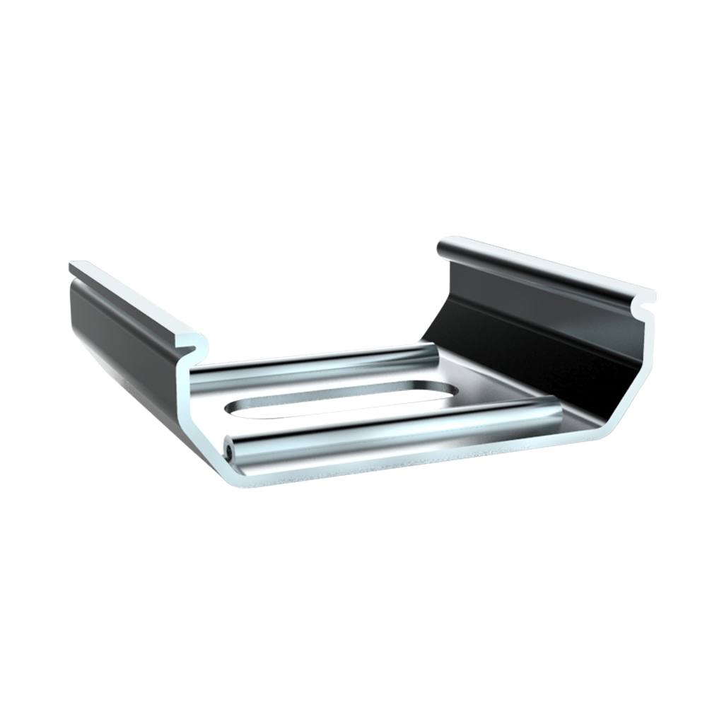 [311000000004] SPS-N2_16 Montageklammer SpringSteel f. LED Alu-Aufbauprofil Exo-N2_16 | silber