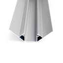 EXO-T5 TROCKENBAU PROFIL | 2M | ALUMINIUM ELOXIERT | LED MAX.16MM |NARROW