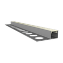EXO-F0 FLIESSEN PROFIL | 2M | ALUMINIUM ELOXIERT | LED MAX.10MM | DIRECT+ULTRASLIM