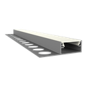 EXO-F1H FLIESSEN PROFIL | 2M | ALUMINIUM ELOXIERT | LED MAX.16MM | DIRECT+NARROW