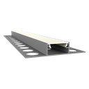 EXO-F1 FLIESSEN PROFIL | 2M | ALUMINIUM ELOXIERT | LED MAX.16MM | NARROW