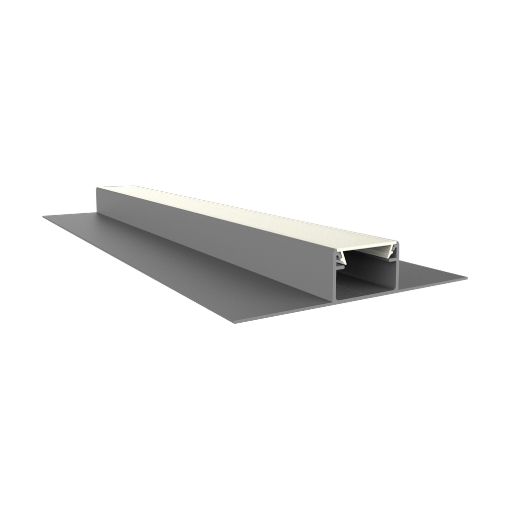 [613000678013] EXO-T3 TROCKENBAU PROFIL | 3M | ALUMINIUM ELOXIERT | LED MAX.16MM | FLAT