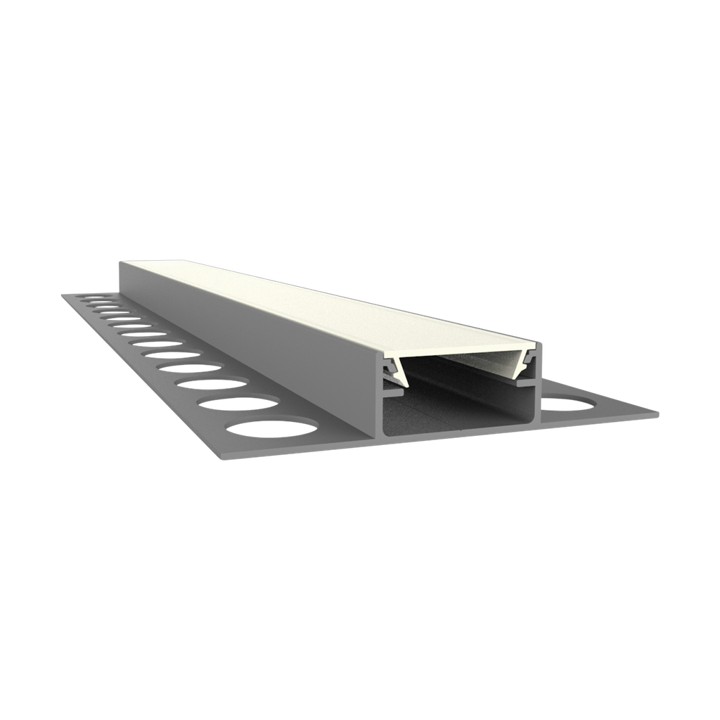 [613000858010] EXO-F1 FLIESSEN PROFIL | 3M | ALUMINIUM ELOXIERT | LED MAX.16MM | NARROW