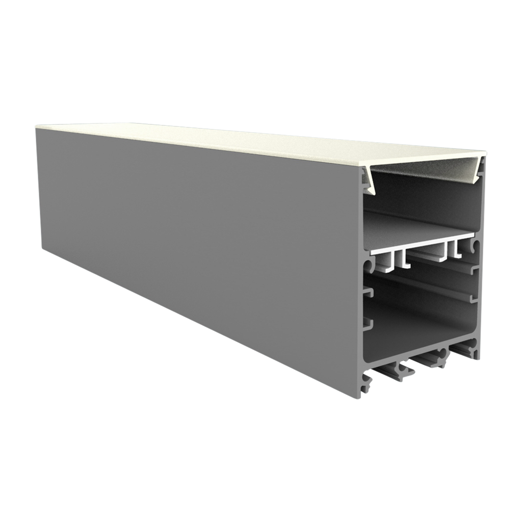 [612000432402] EXO-TI1 LEUCHTEN PROFIL | 2M | ALUMINIUM ELOXIERT | LED MAX.32MM | EXTRAWIDE